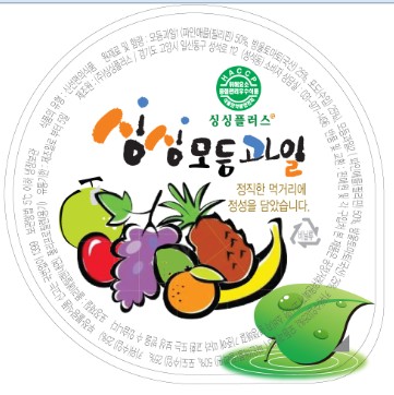 [싱싱] 삼색 모듬과일6_40g/60g/80g