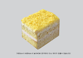 [우리밀] 고구마칼슘조각케잌_35g 초코판추가시 250원