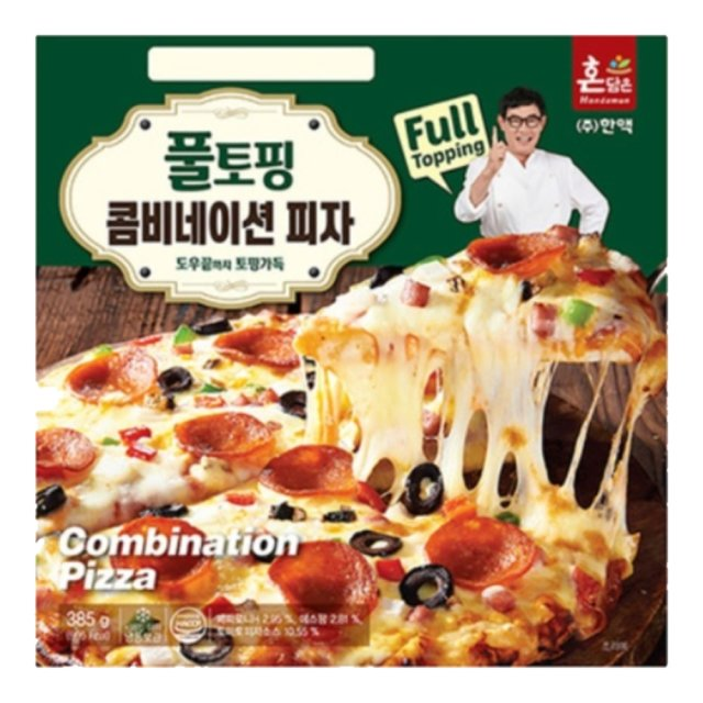 풀토핑 콤비네이션피자 385g